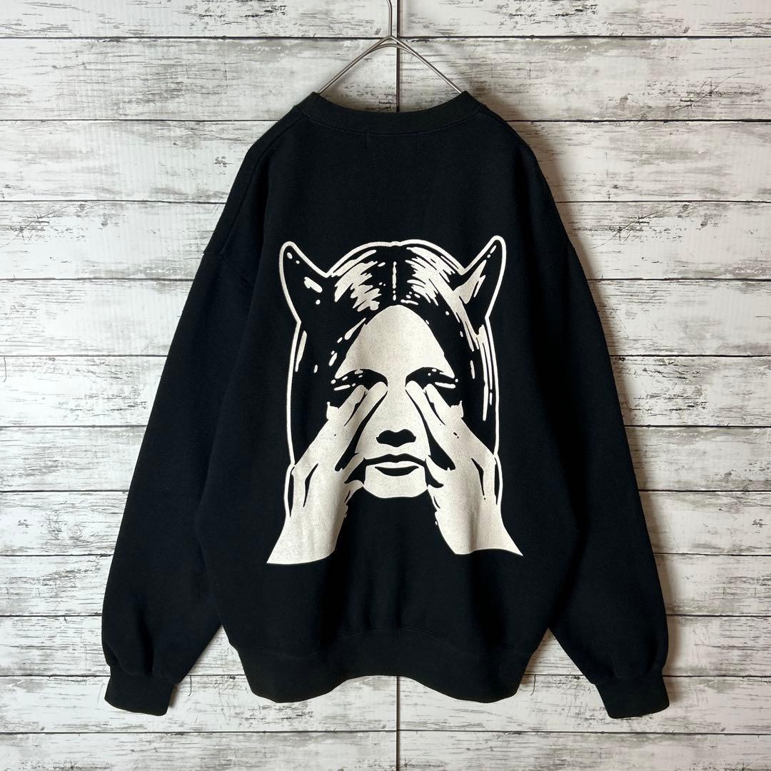 3834M【美品】ヒステリックグラマー☆ヒスガール SeeNoEvilスウェット