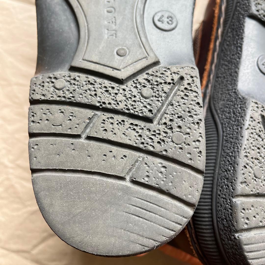 NAOTO DENALI / Buffalo メンズ皮靴 サイズ43