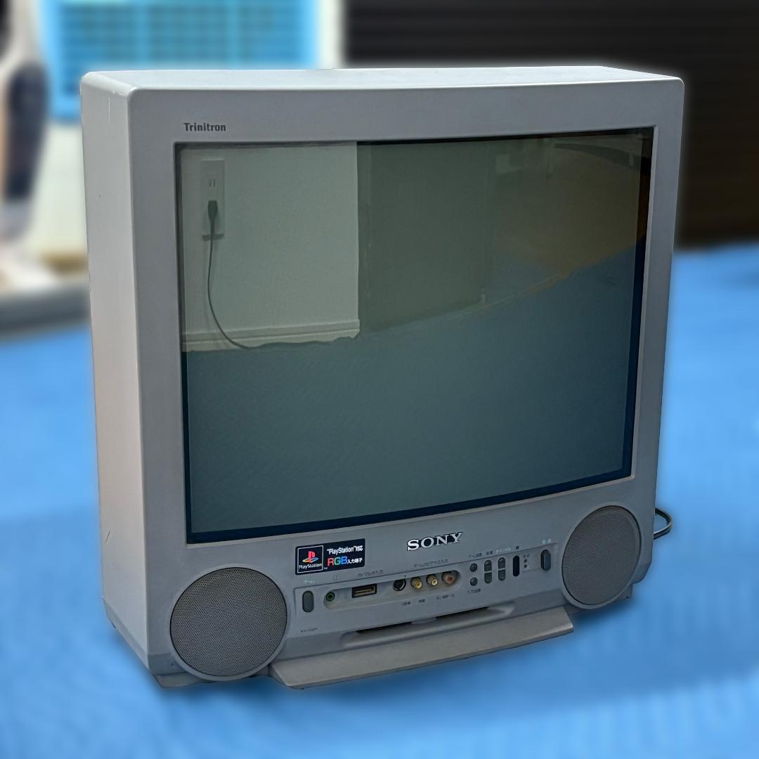 希少 SONY ソニー KV-21SP1 ブラウン管テレビ 21型 リモコン付き