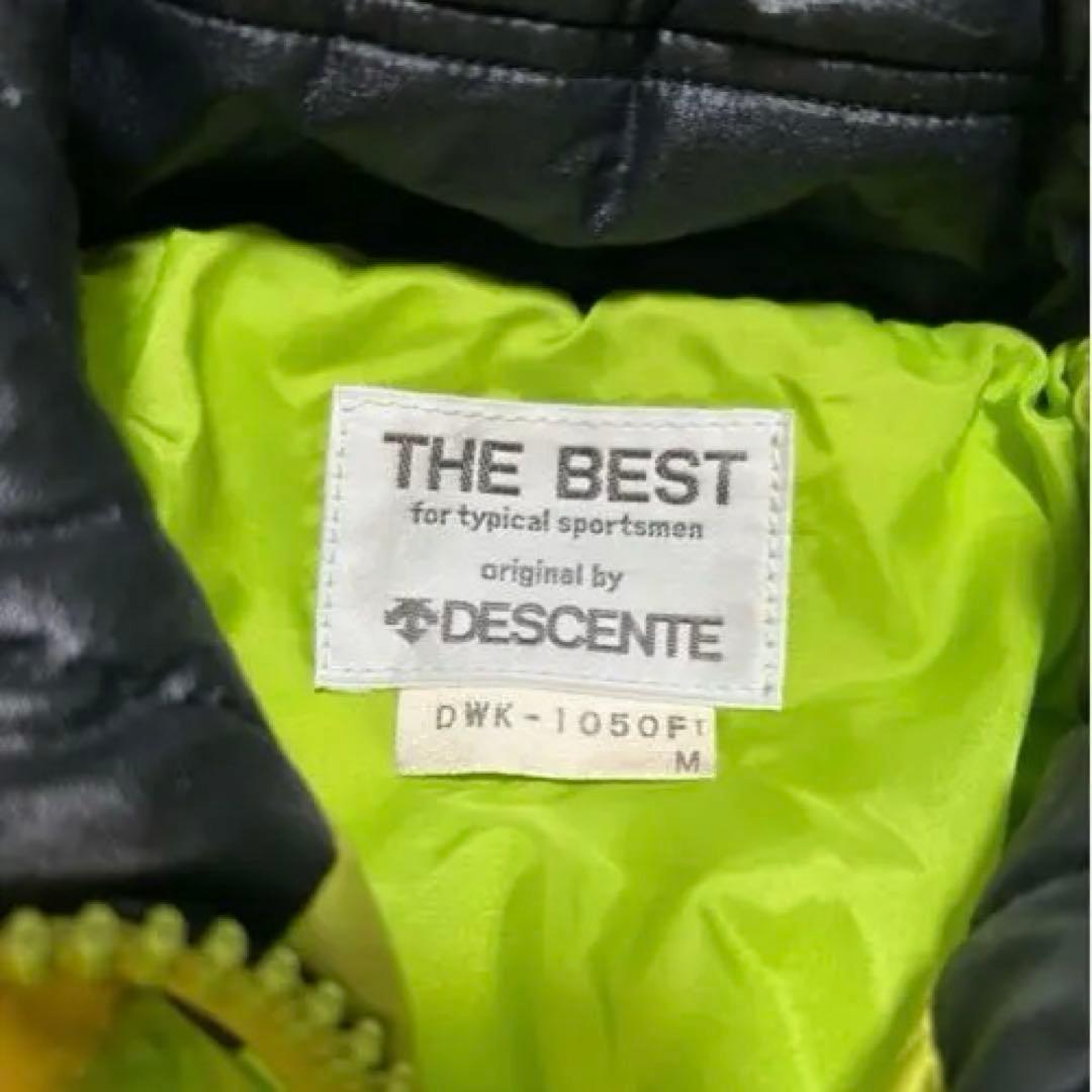 良デザイン　レトロ　中綿ジャケット　スキーウェア　DESCENTE スノボウェア