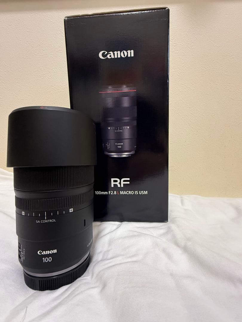 キャノンRFレンズ RF100mm F2.8 L MACRO IS USM
