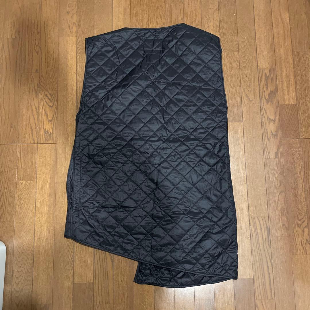 エンジニアードガーメンツ×バブアー 変形キルティングベスト L ブラック