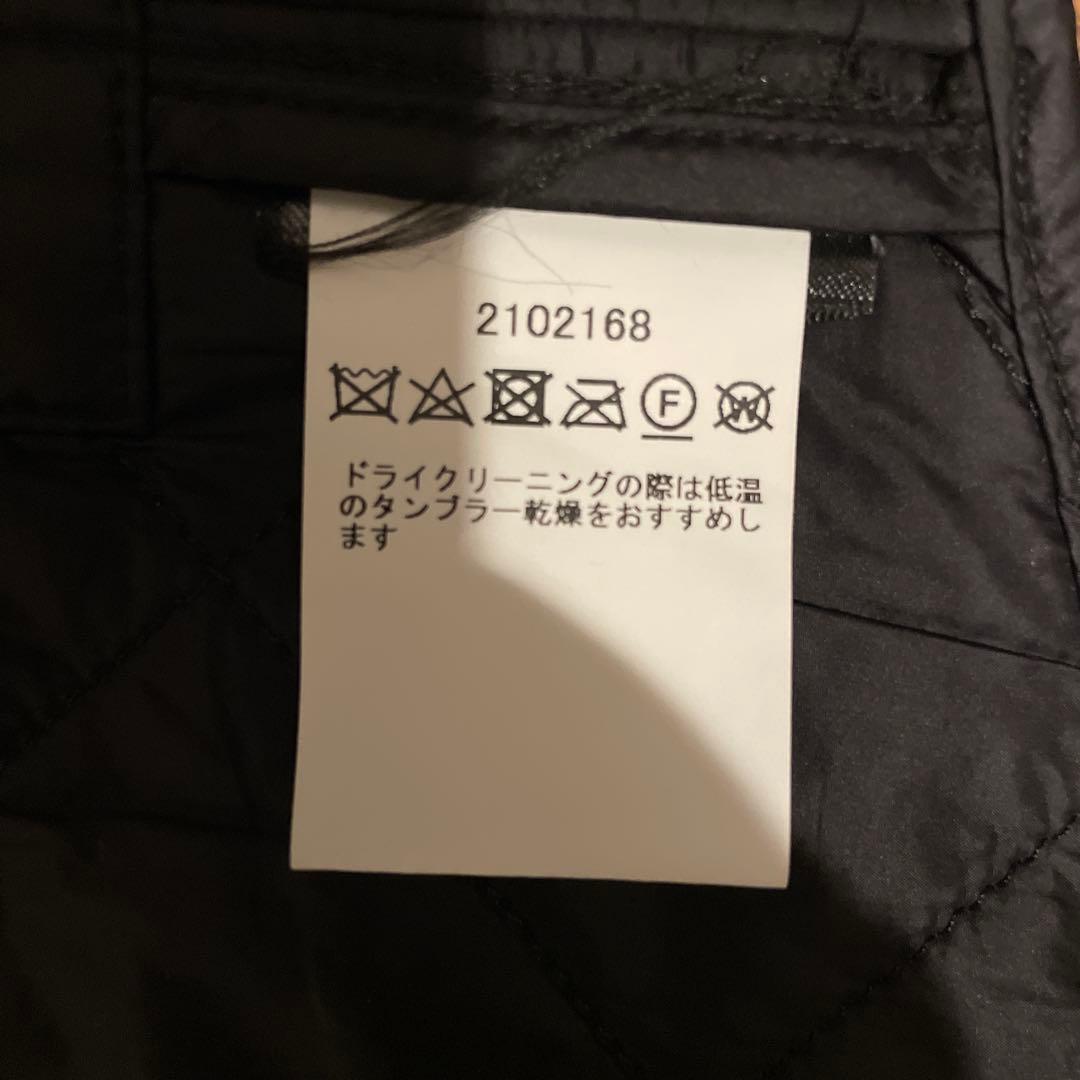 エンジニアードガーメンツ×バブアー 変形キルティングベスト L ブラック