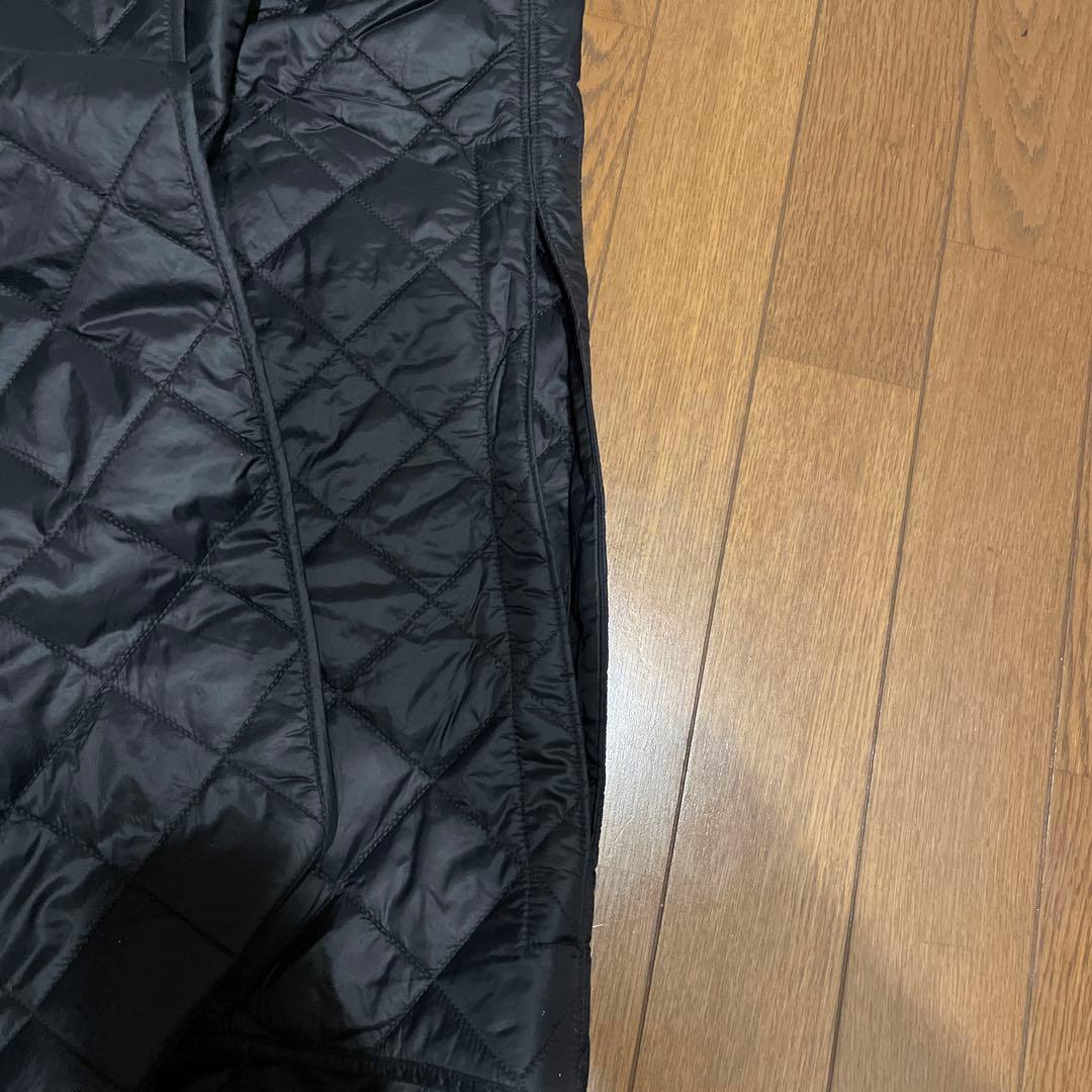 エンジニアードガーメンツ×バブアー 変形キルティングベスト L ブラック