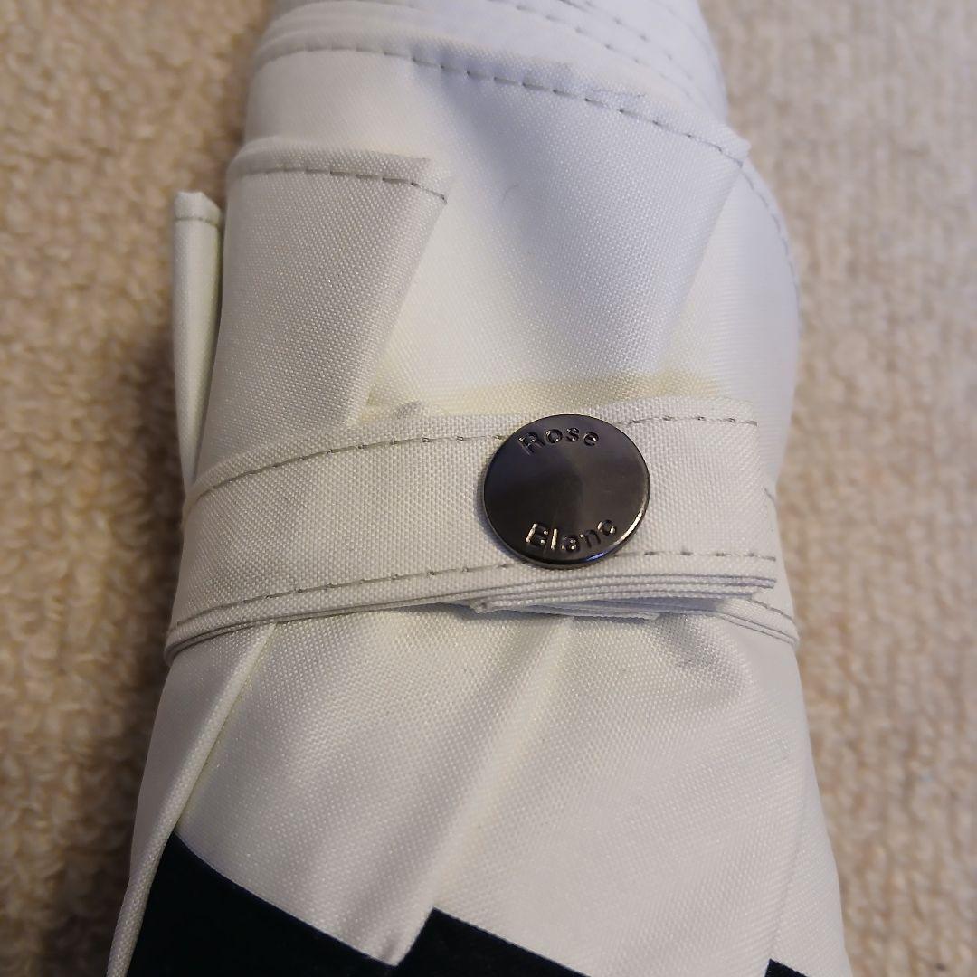 【未使用】芦屋ロサブラン 折りたたみ傘 晴雨兼用 55cm 完全遮光100%