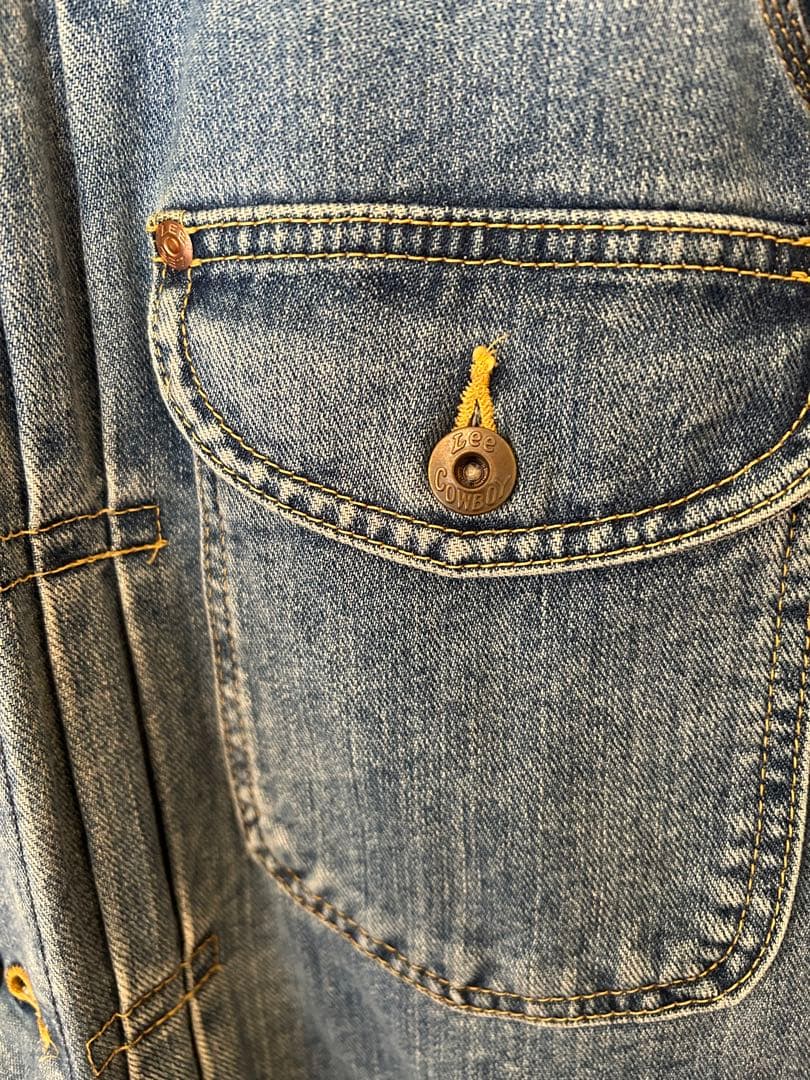 Lee リー　カウボーイ　デニムジャケット　復刻ジージャン　0401 Mサイズ
