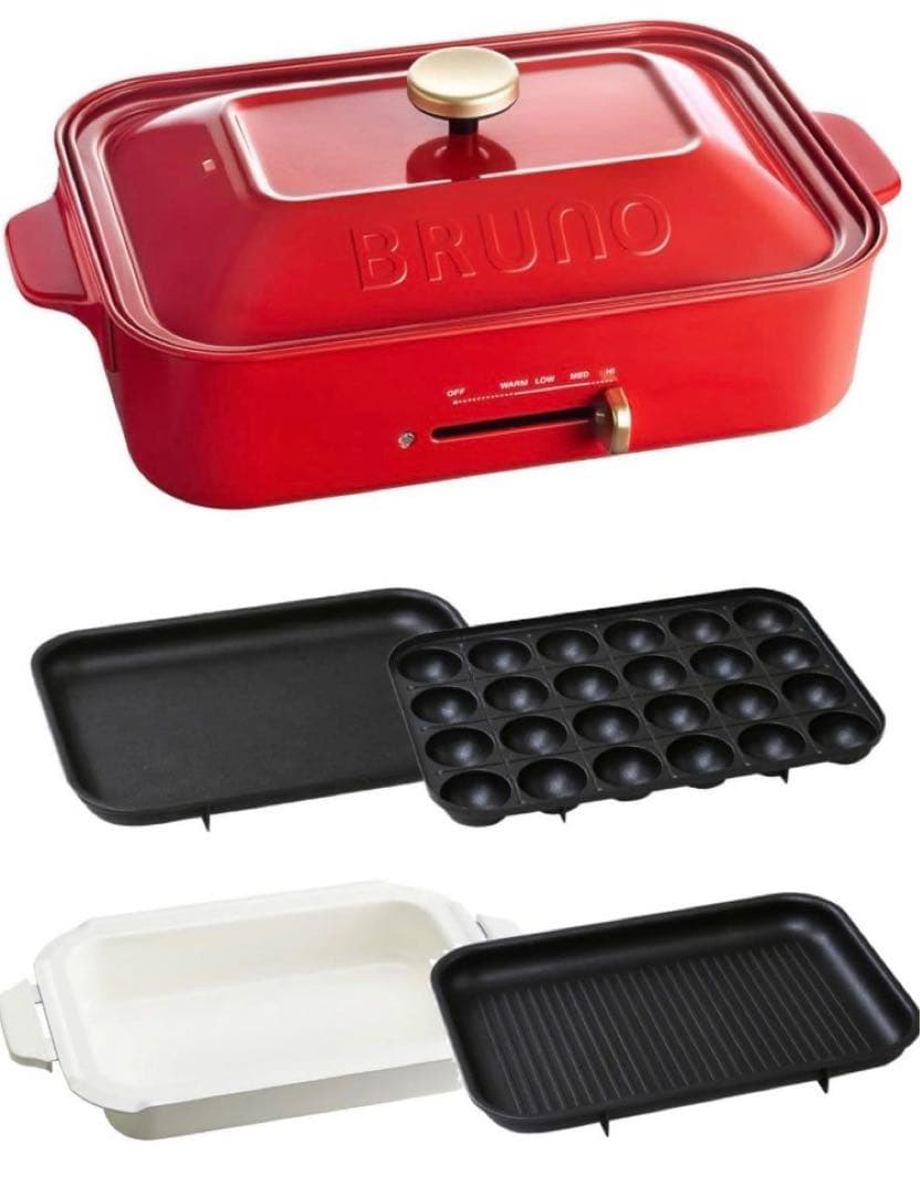 BRUNO コンパクトホットプレート 4種