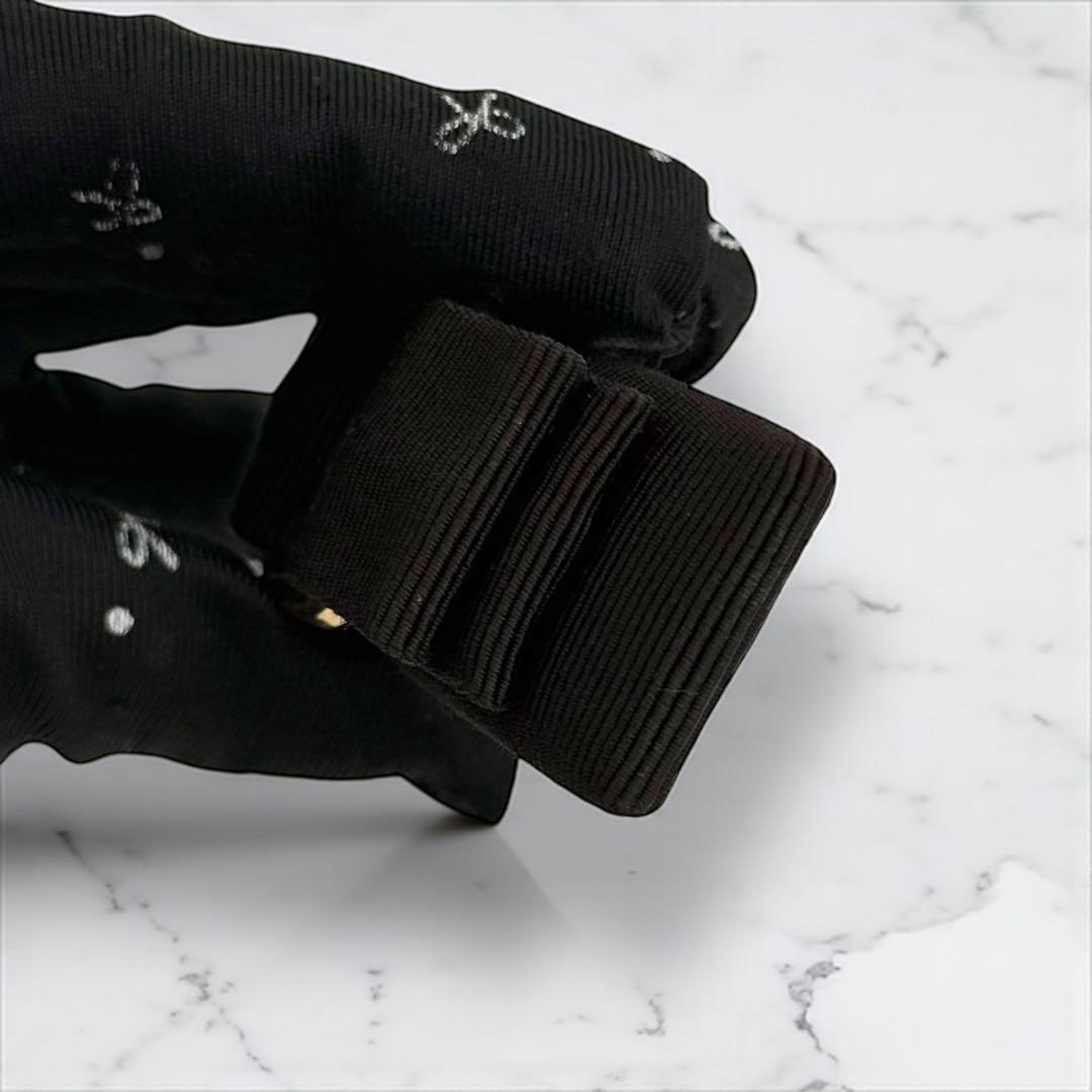 【美品】サルヴァトーレフェラガモ ヴァラリボン バレッタ　ダークブラウン