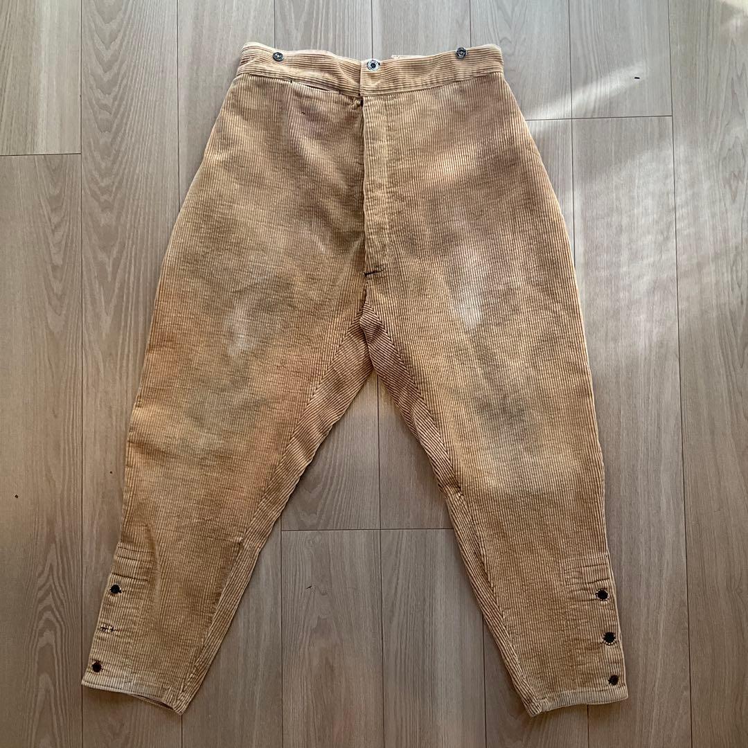 K*n様 ビンテージ/40s〜50s/太畝/コーデュロイ/バックルバック/針刺バ