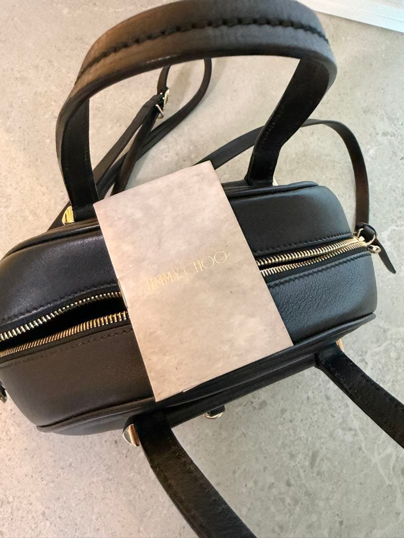 あ*い様 ジミーチュウ　黒 ショルダーバッグ