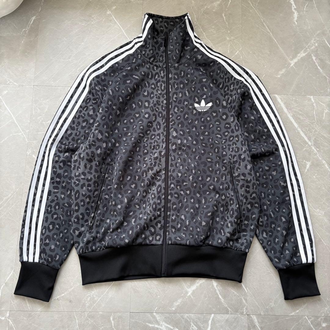 アディダス　オリジナル　トラックジャケット　ジャージ　レオパード　XLサイズ