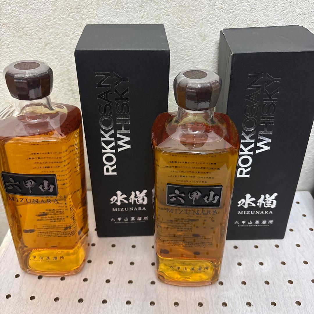 六甲山　ウィスキー　水ナラ　2本　未開封
