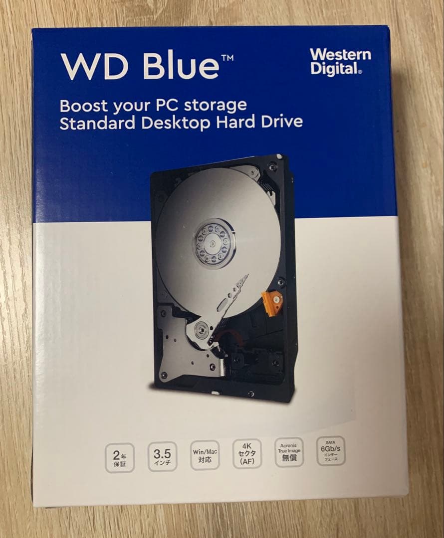 【新品未開封】8TB Western Digital 3.5インチ 内蔵HDD