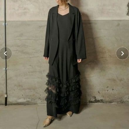 et.UNiVER Transparent hem setup ドレス 結婚式