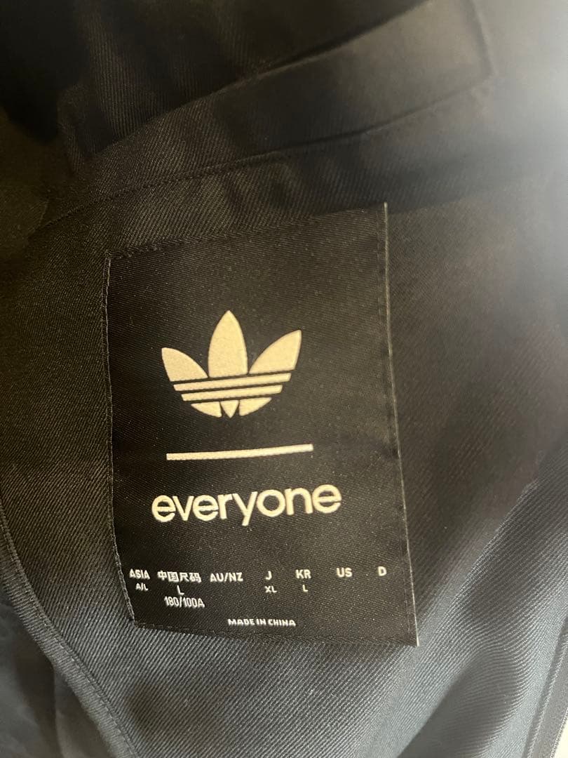 トップス adidas everyone TRACK TOP BLACK XL