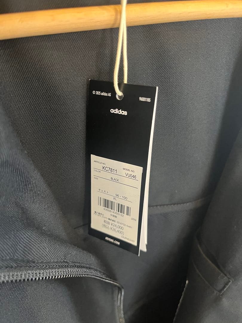 トップス adidas everyone TRACK TOP BLACK XL