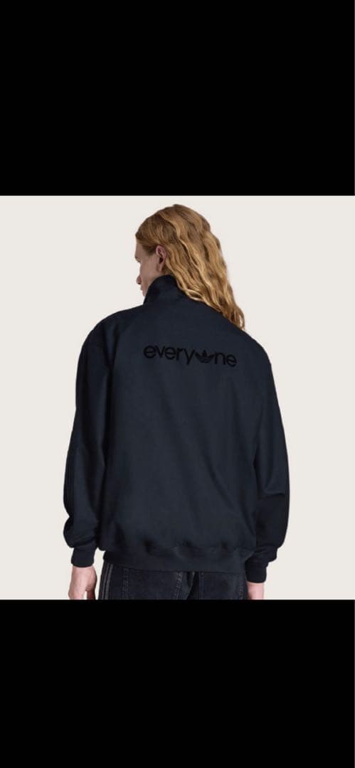 トップス adidas everyone TRACK TOP BLACK XL