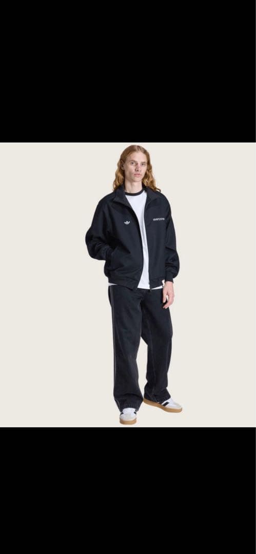 トップス adidas everyone TRACK TOP BLACK XL