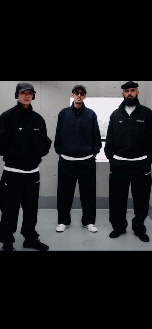 トップス adidas everyone TRACK TOP BLACK XL