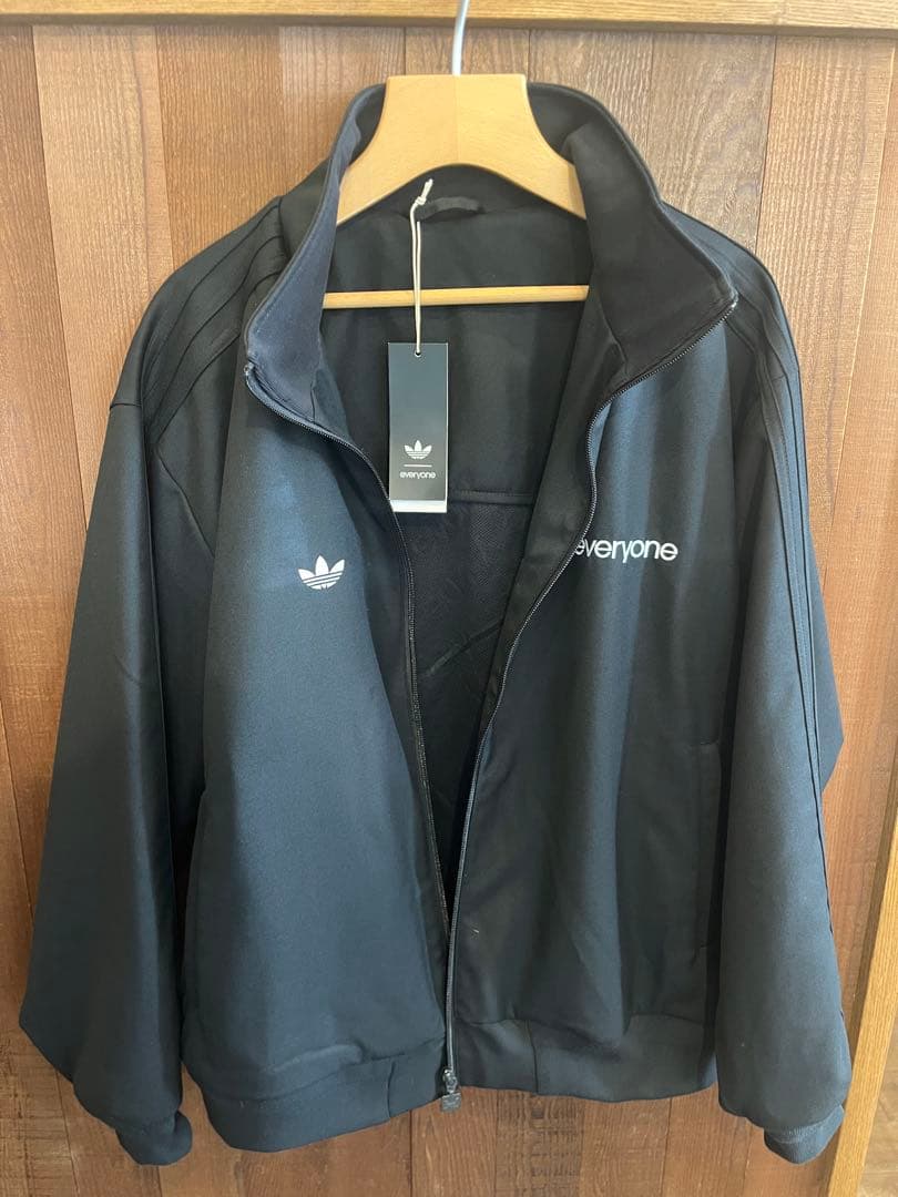 トップス adidas everyone TRACK TOP BLACK XL
