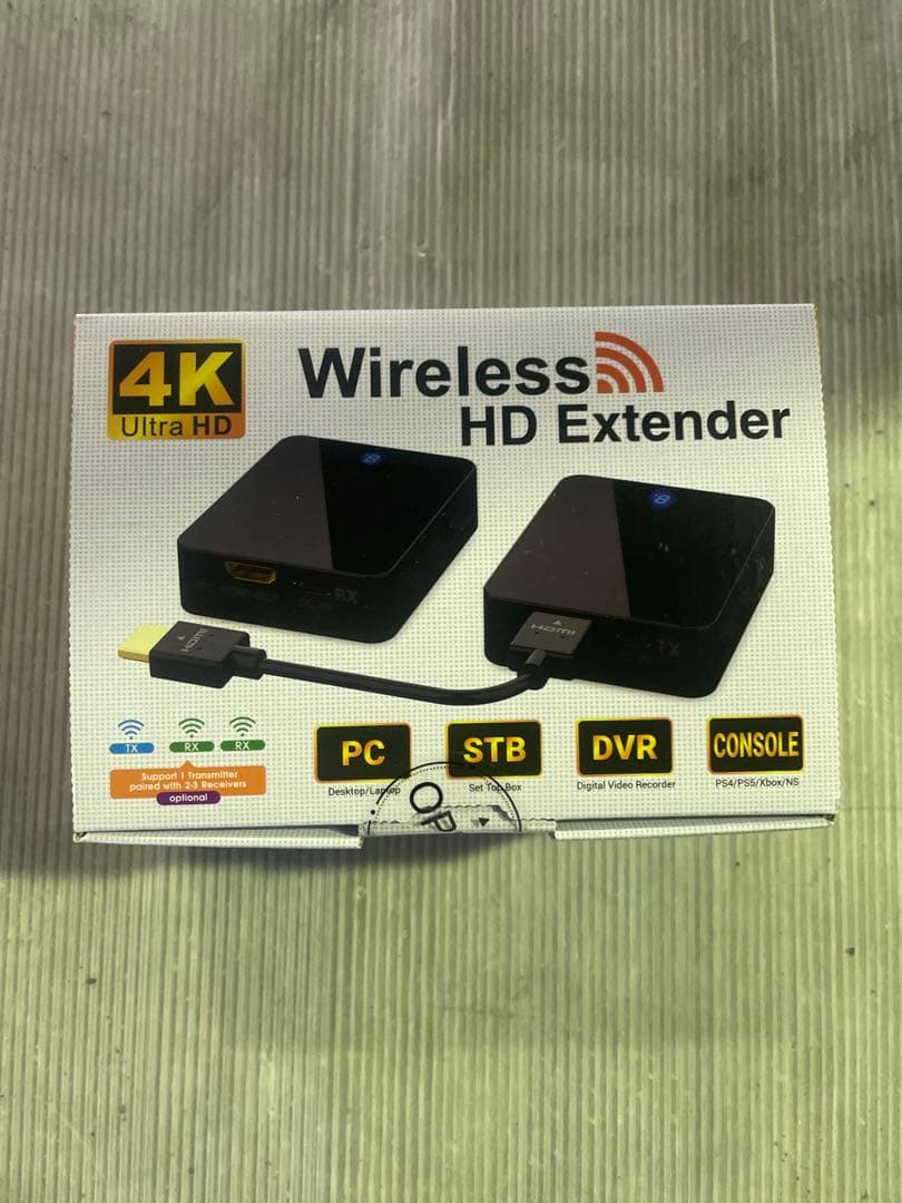 「2026アップグレード版真の4K」ワイヤレスHDMI送信機と受信機