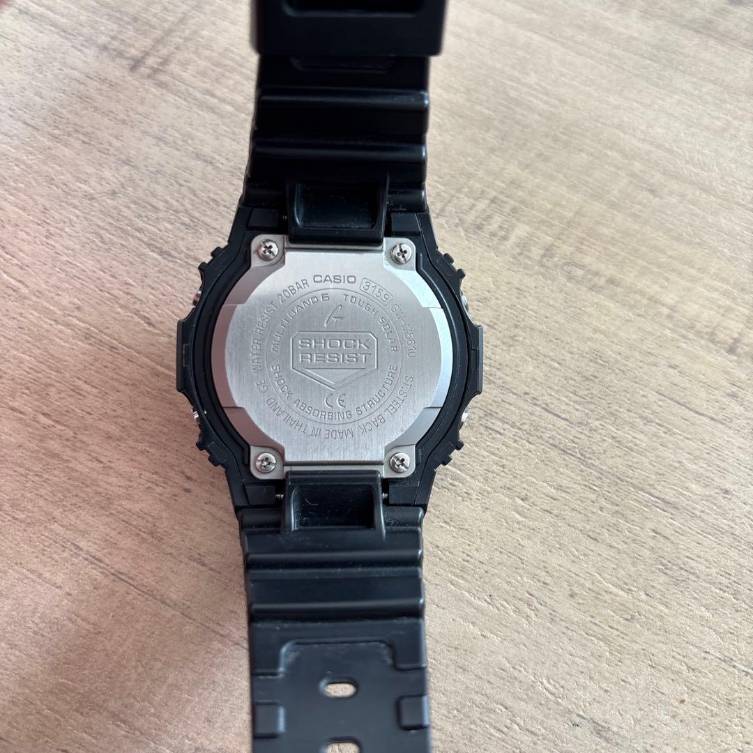 G-SHOCK CASIO GW-M5610 タフソーラー　電波ソーラー