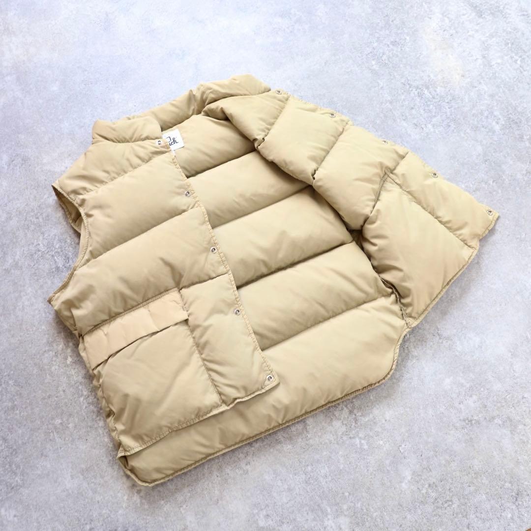 レアカラー USA製 70s Woolrich ウールリッチ ダウンベスト L