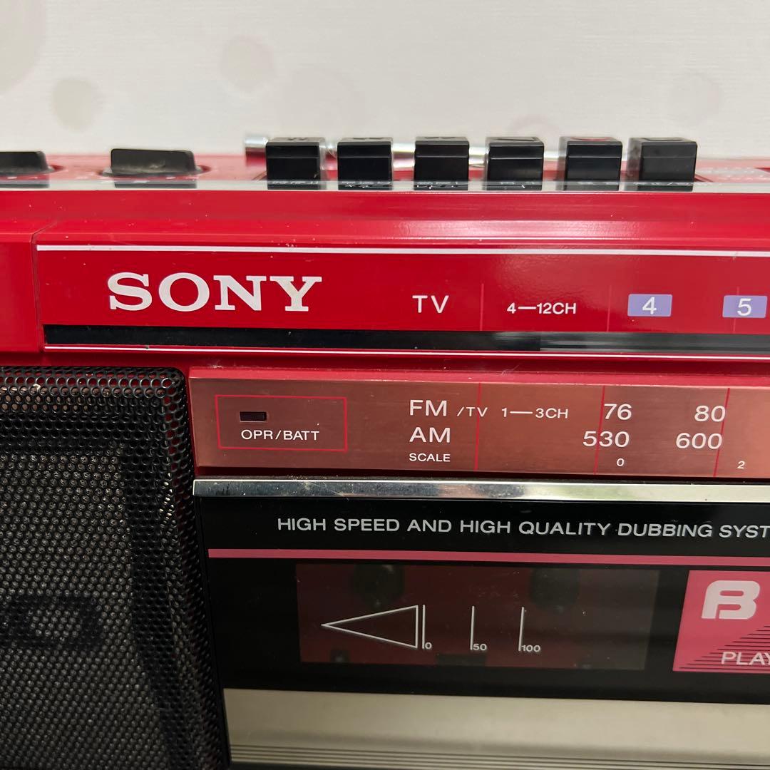 ラジオ・コンポ SONY TV/FM/AM CFS-W30