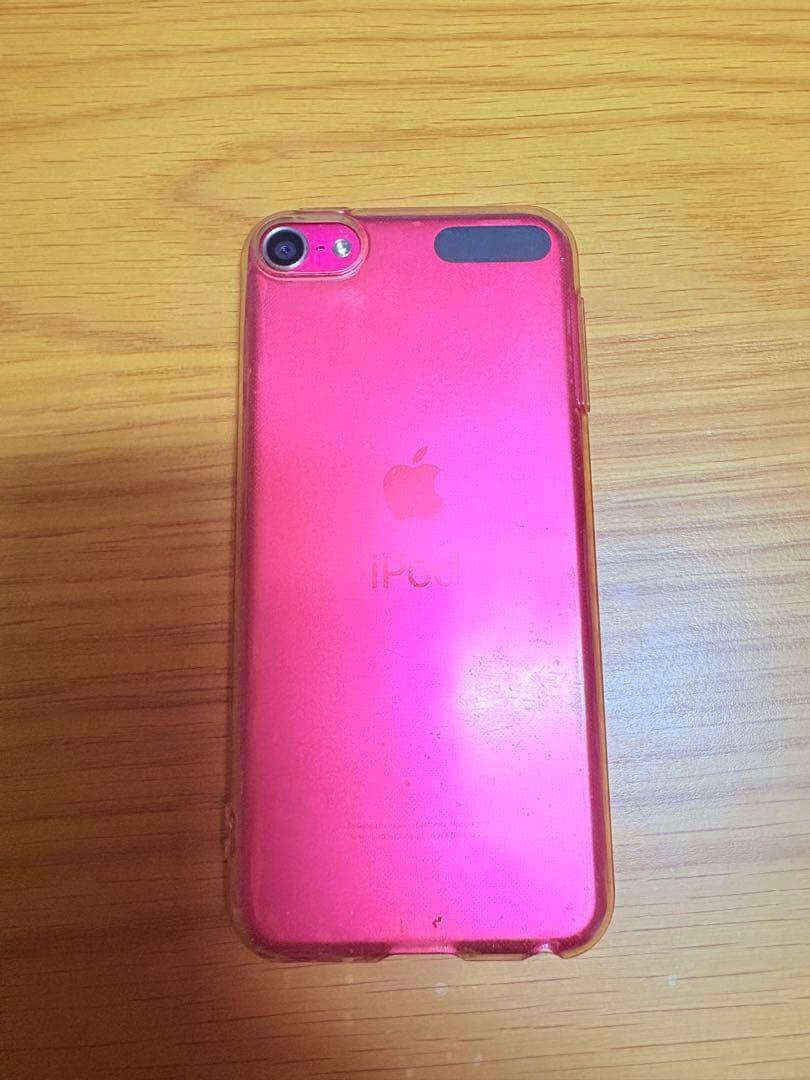 【128GB】Apple iPod touch ピンク、ケーブル付き