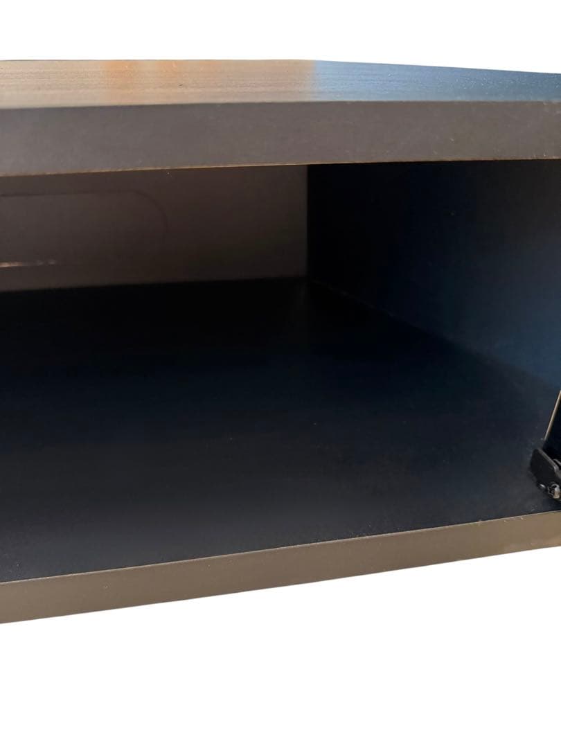 14390 キャスター付　コーナーテレビ台　ガラス扉 テレビ台　モダン