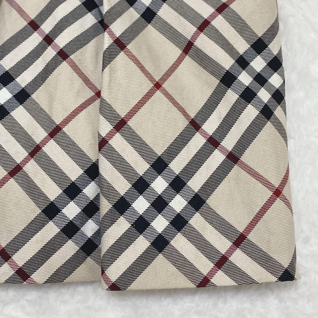 希少バーバリーブルーレーベル　ワンピース　ノバチェック ベージュ　36