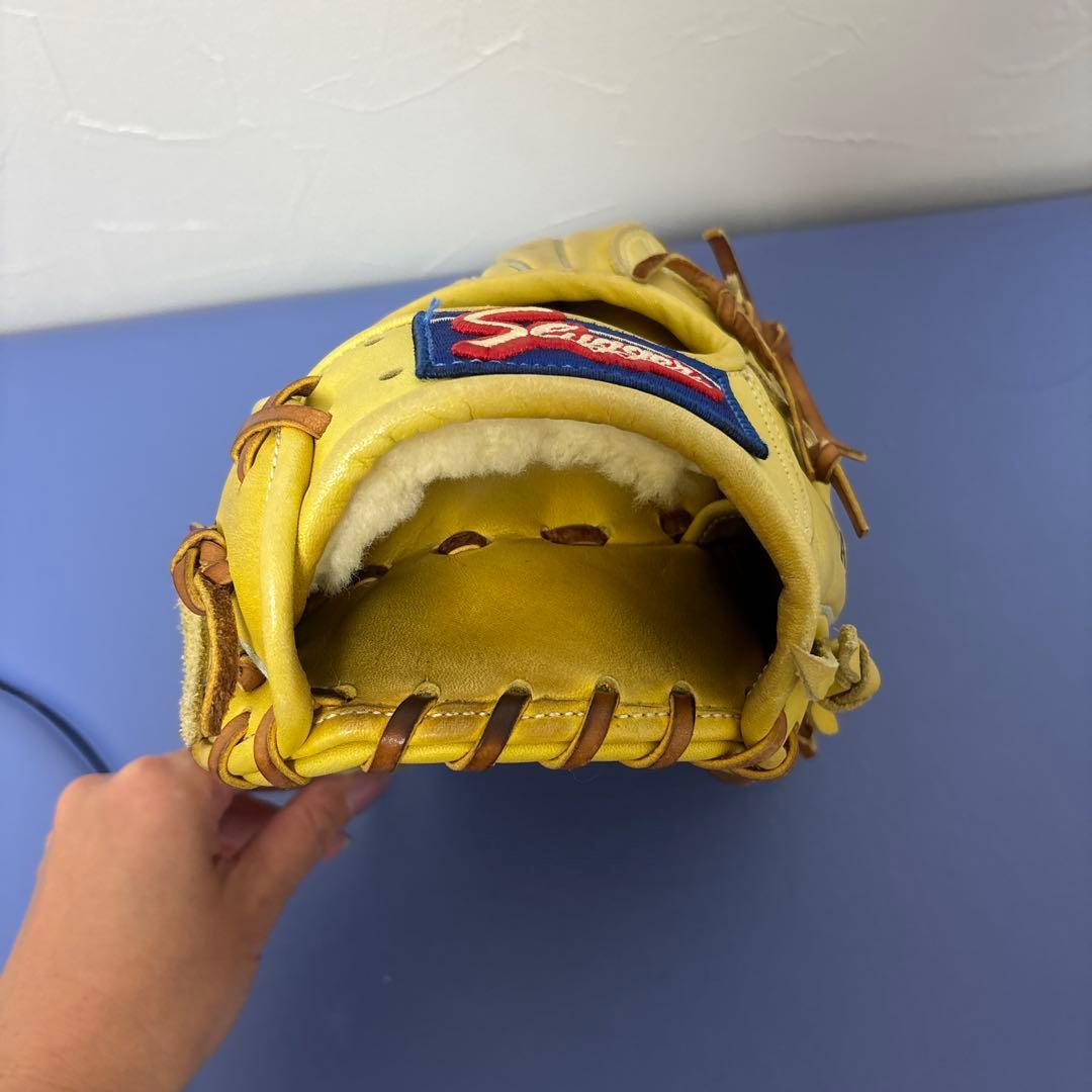 Sugger KSN-ML-1 軟式グローブ イエロー