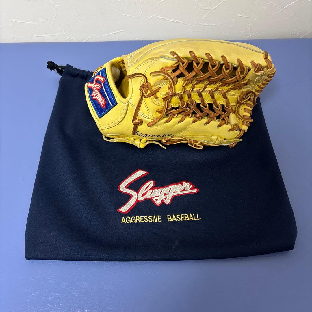 Sugger KSN-ML-1 軟式グローブ イエロー