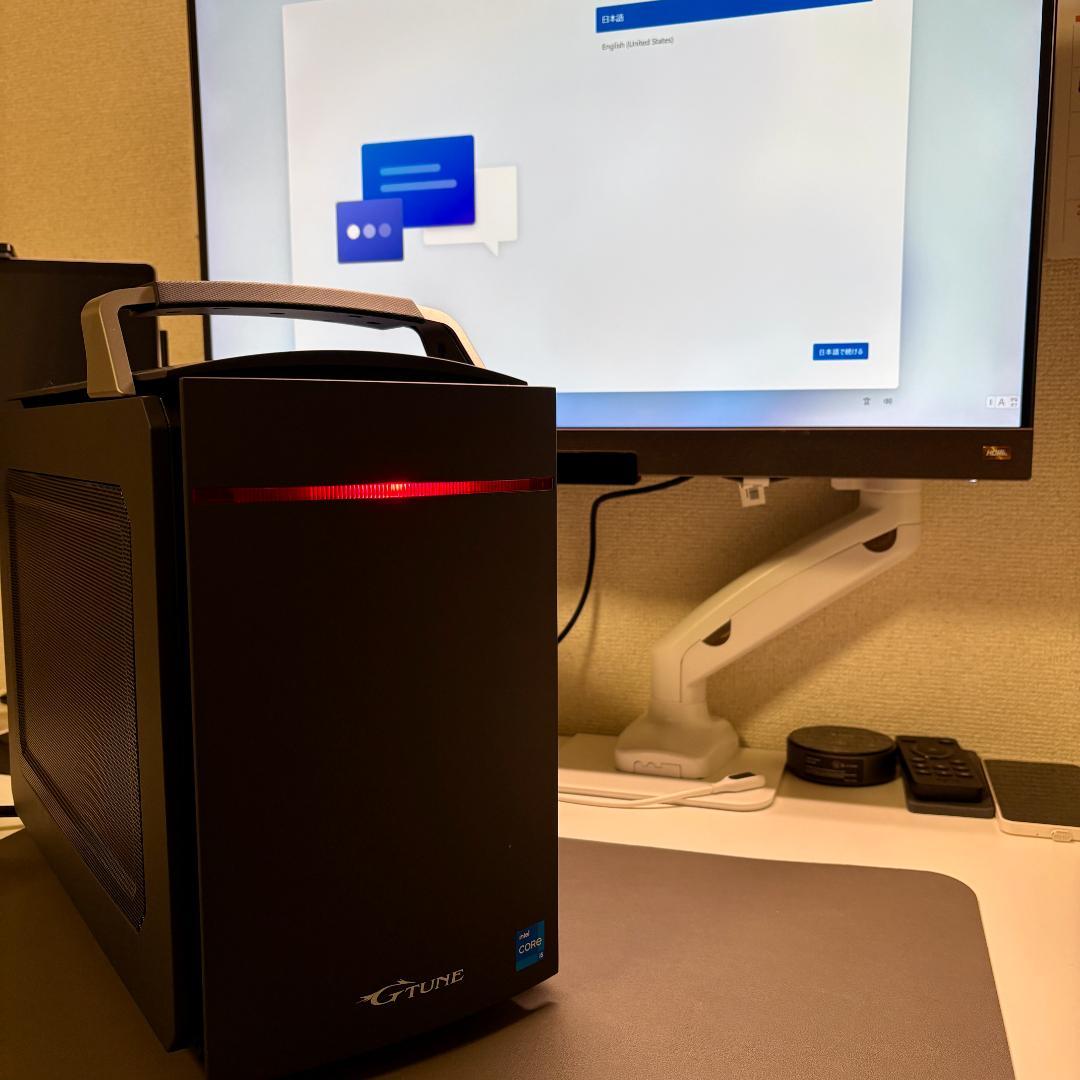 山*山様 G-Tune HL-B-3060Ti / RAM:32GB / SSD