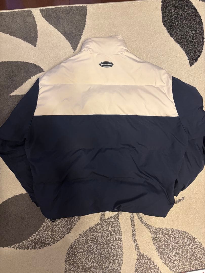 【希少】kaoyorinakami カオナカダウン 2024 ネイビー/ホワイト