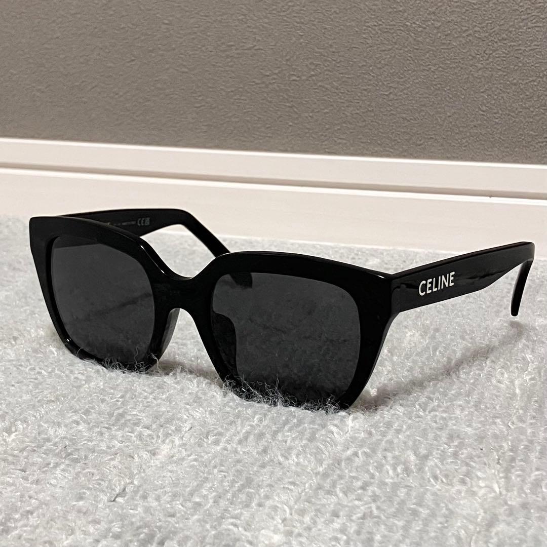 セリーヌ［モノクローム］サングラス　メガネ　紫外線カット　ブランドロゴ　男女OK