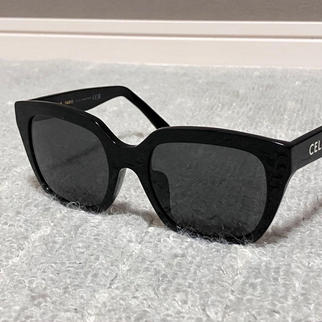 セリーヌ［モノクローム］サングラス　メガネ　紫外線カット　ブランドロゴ　男女OK