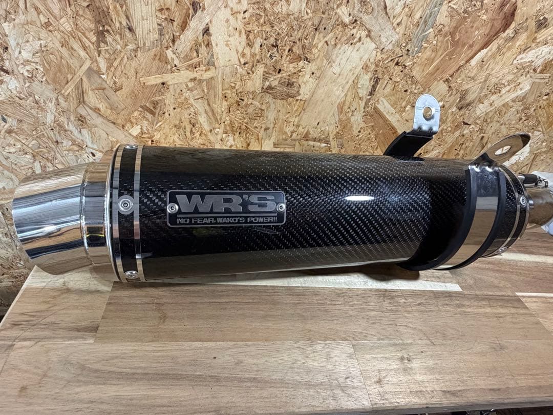 WR'S スリップオンマフラー　cb400sf（nc42）車検対応