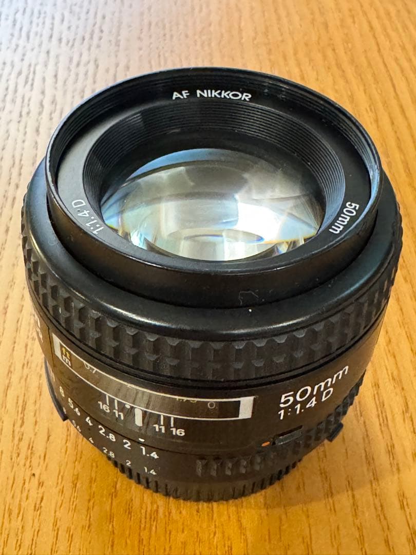 ニコン AF NIKKOR 50mm f/1.4D レンズ