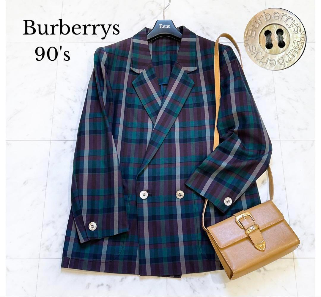 Burberrys 90s ヴィンテージ ダブルブレストテーラードジャケット
