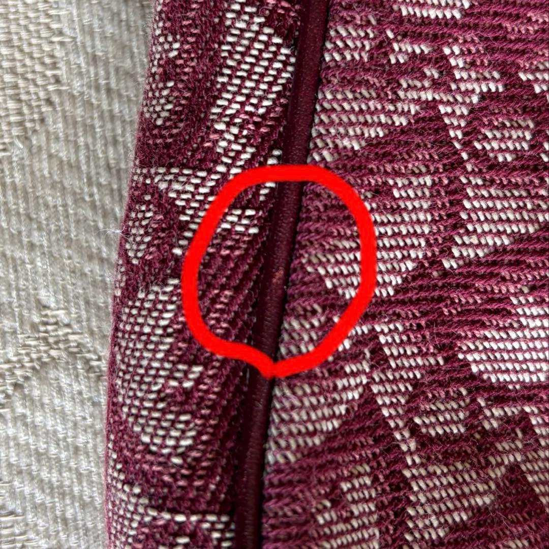 ディオール トロッター サドルバッグ ボルドー 美品