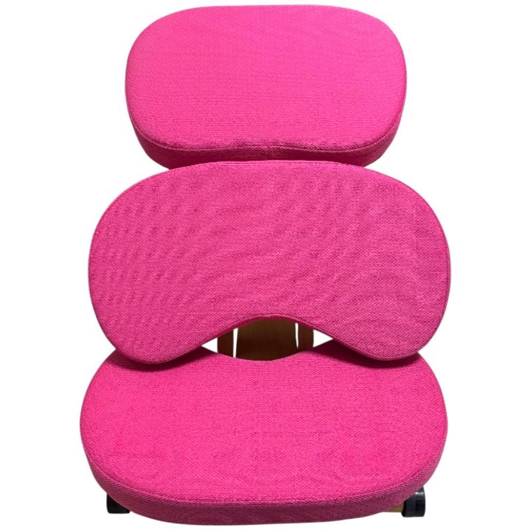 極美品 宮武製作所 バランスチェア プロポーションチェア ピンク 姿勢矯正 学習