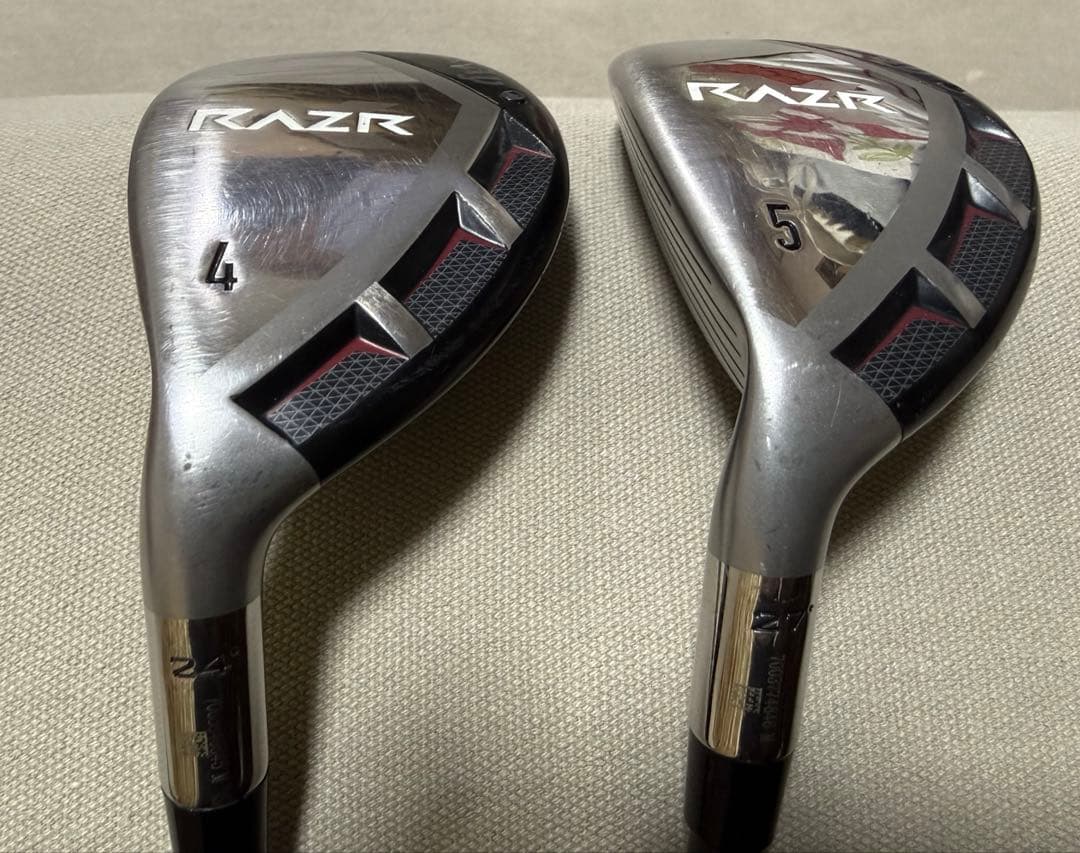 希少レフティ　左　2本セット callawayRAZR ユーティリティ4、5 番
