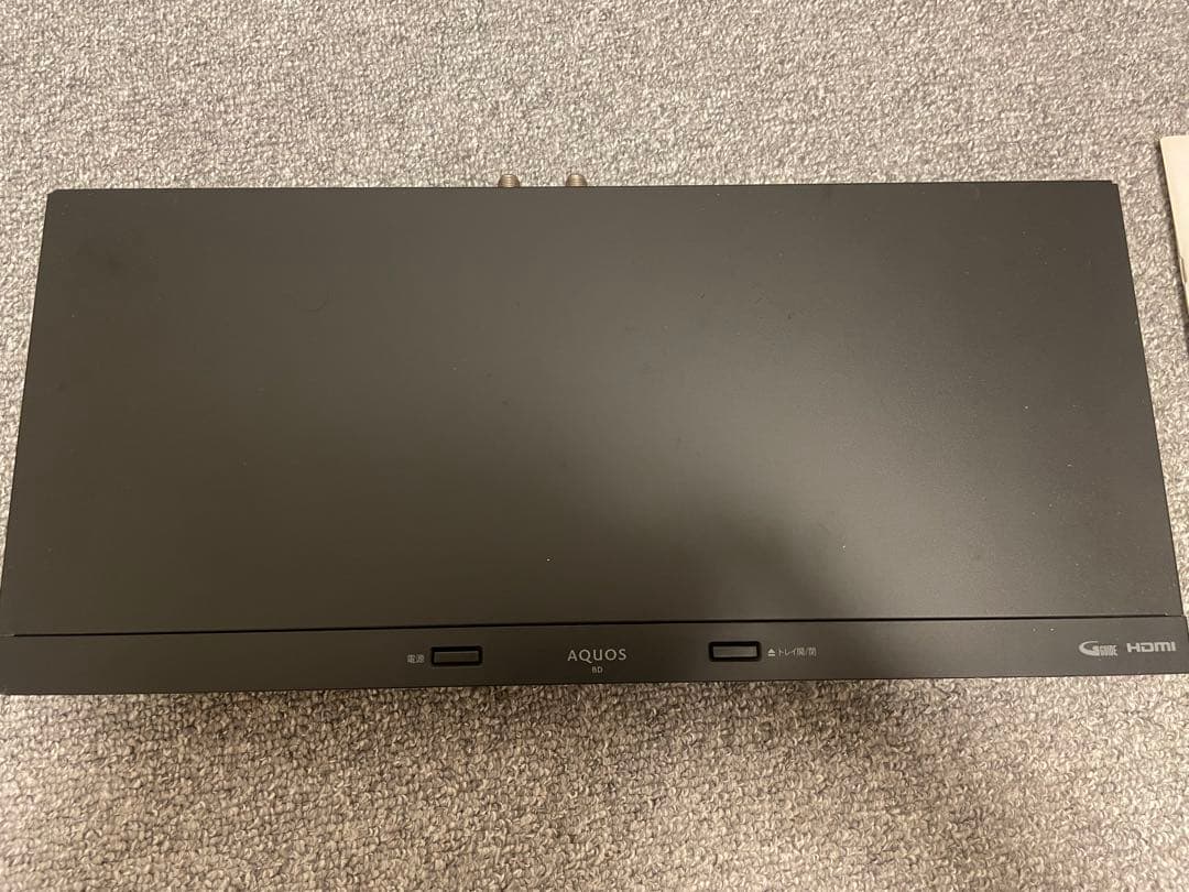 【陽】　シャープ ブルーレイディスクレコーダー