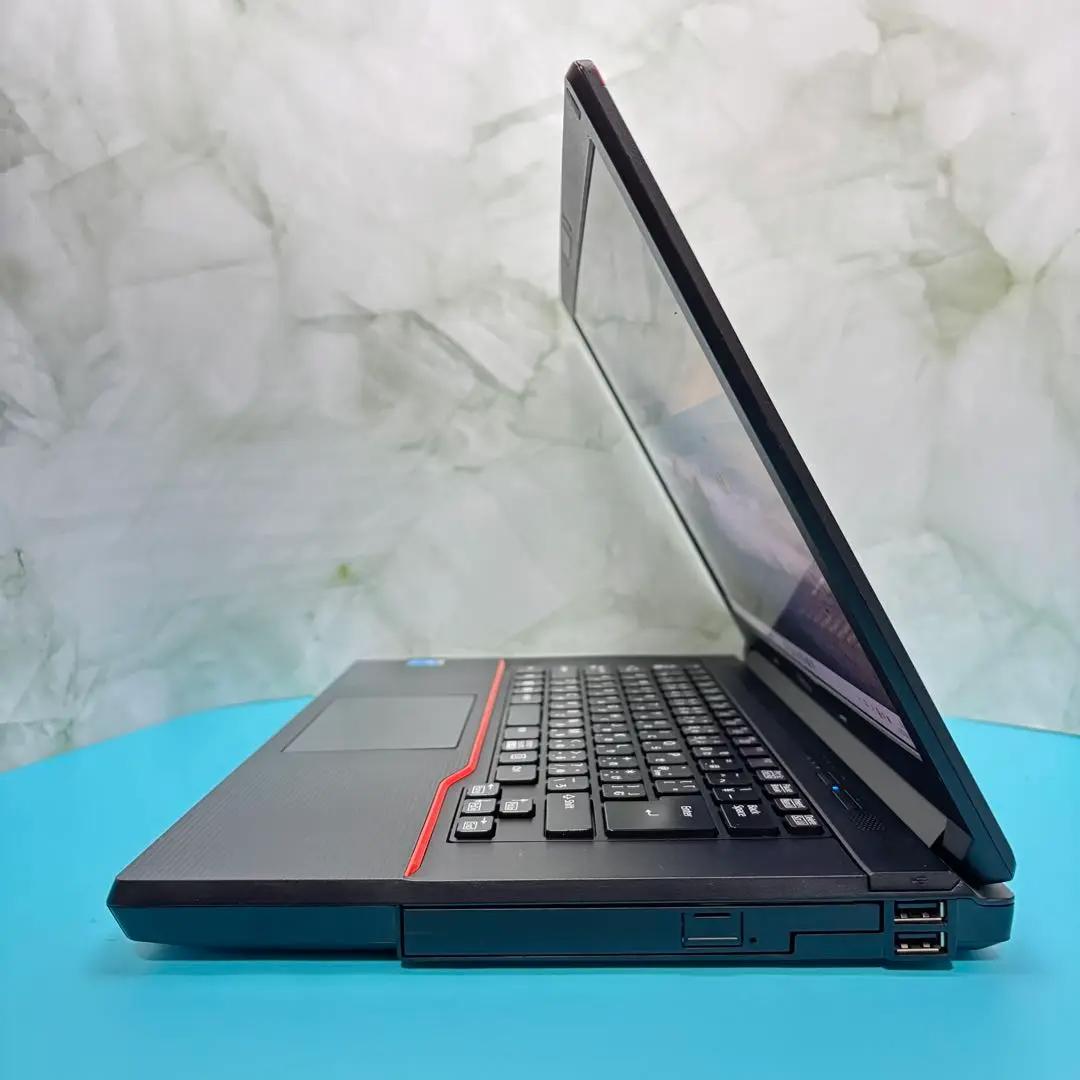 【在庫処分SALE‼】★Office付★富士通★★爆速SSD★i3ノートPC