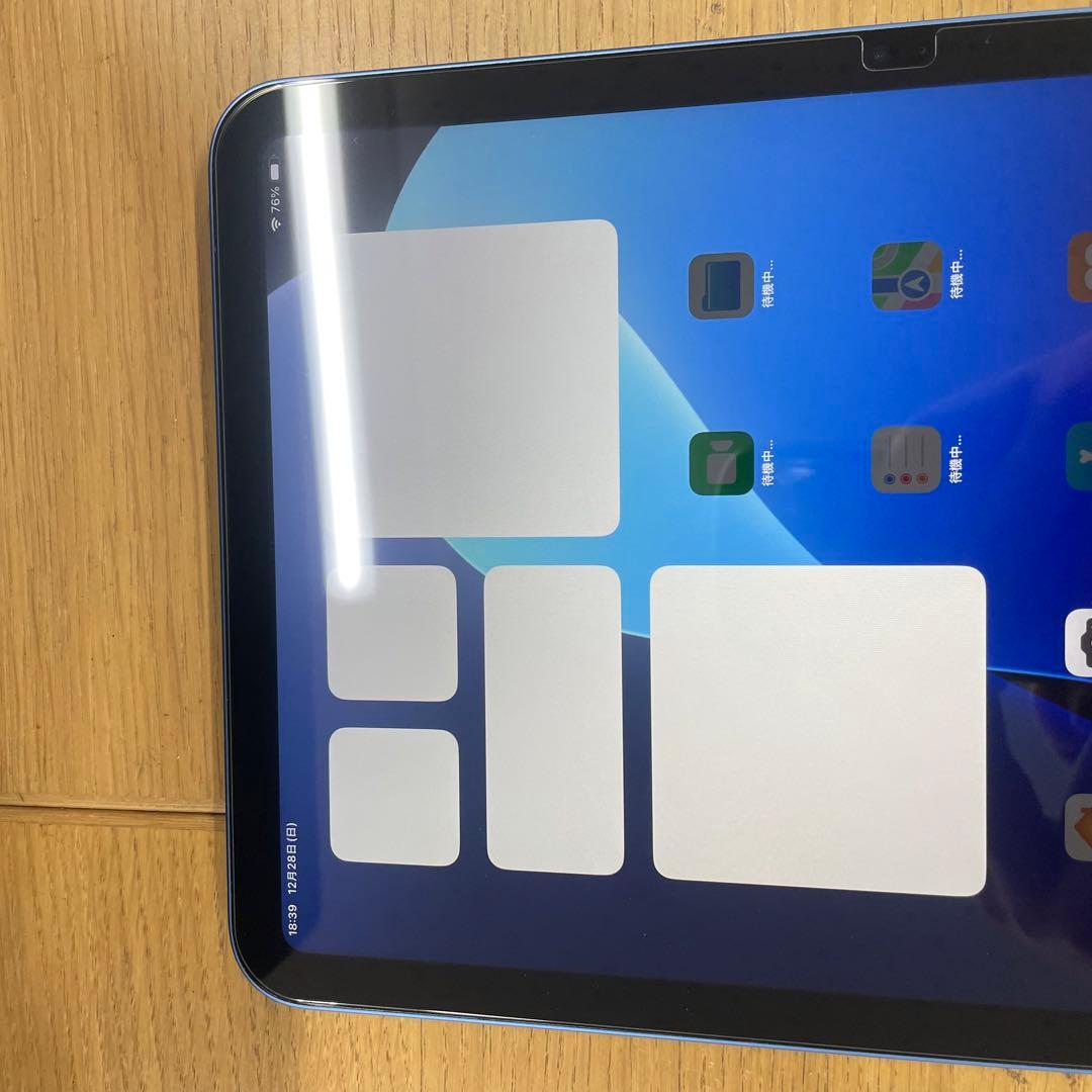 美品 iPad 第10世代 MPQ13J/A 64GB Wi-Fiモデル ブルー