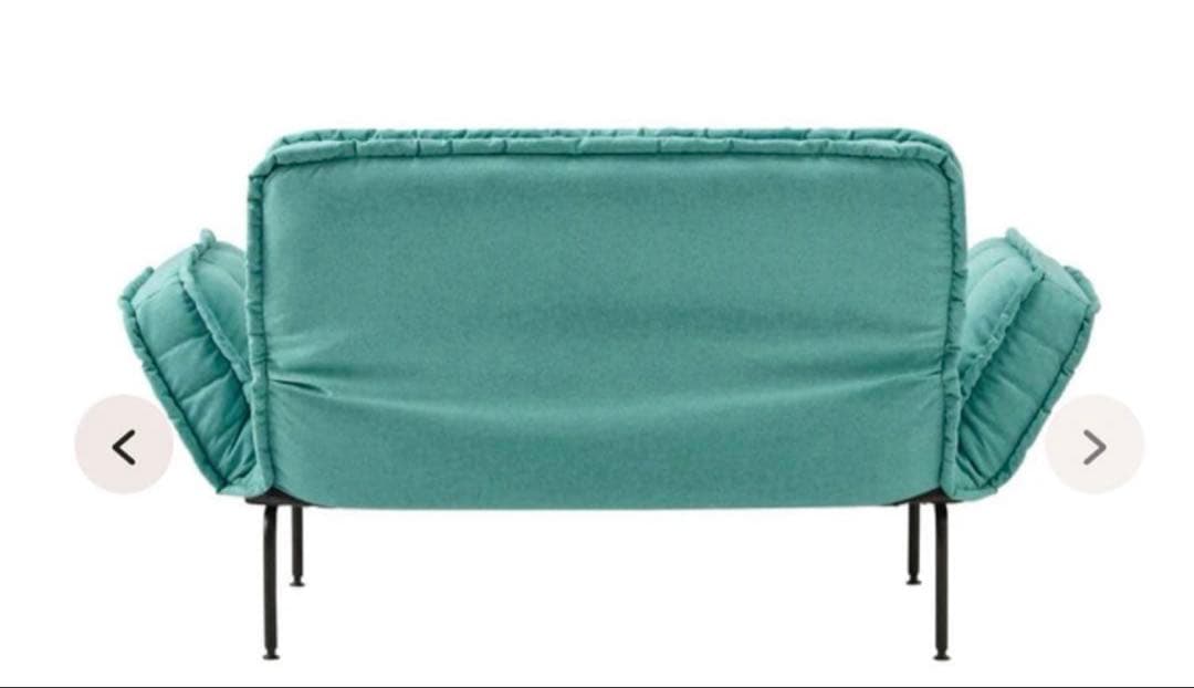 FrancFranc ソファ ソファベッド ピソラ　ターコイズ　グリーン