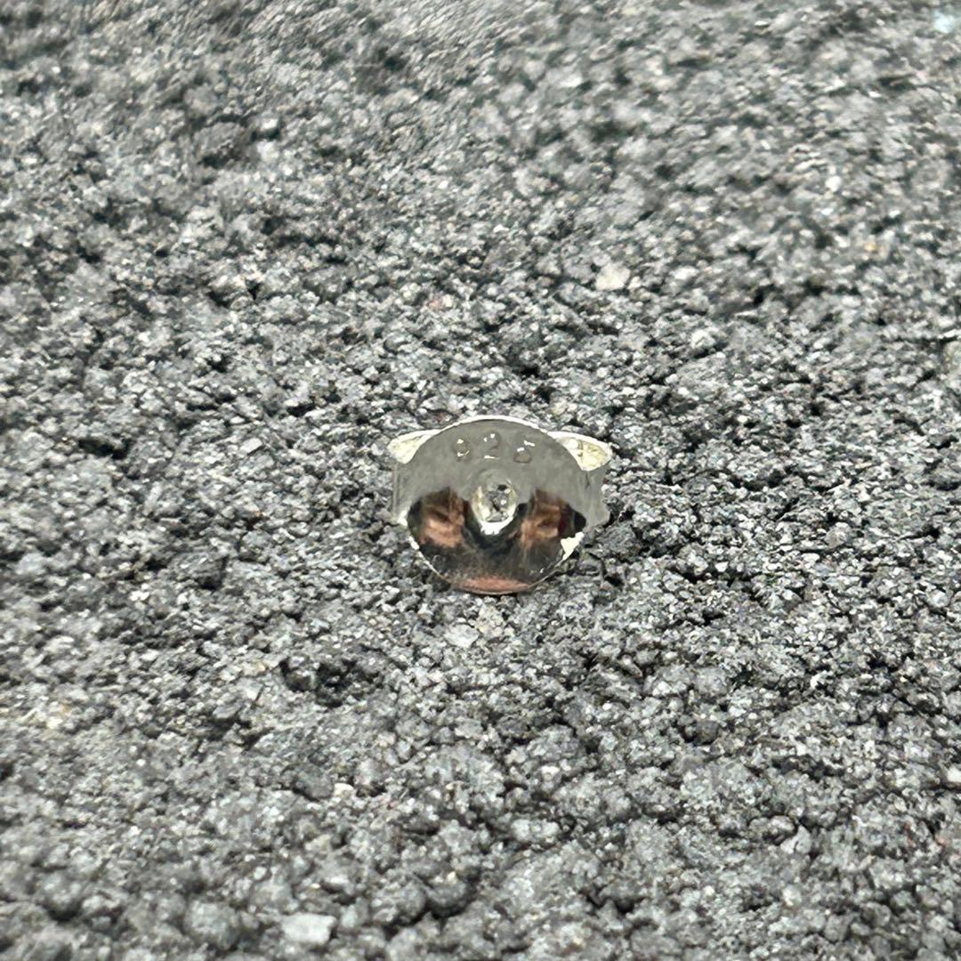 シルバー925 Silver 20mm フープピアス/軽研磨仕上げ/両耳