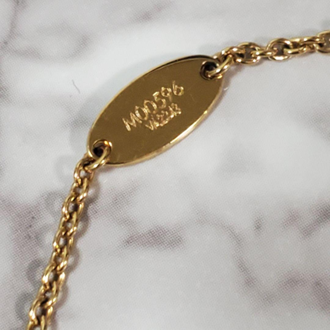 【美品】LOUIS VUITTON ルイヴィトン ネックレス LVアイコニック