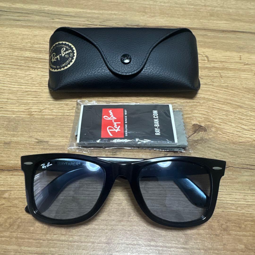RayBan RB 2140-F ライトグレー系レンズ